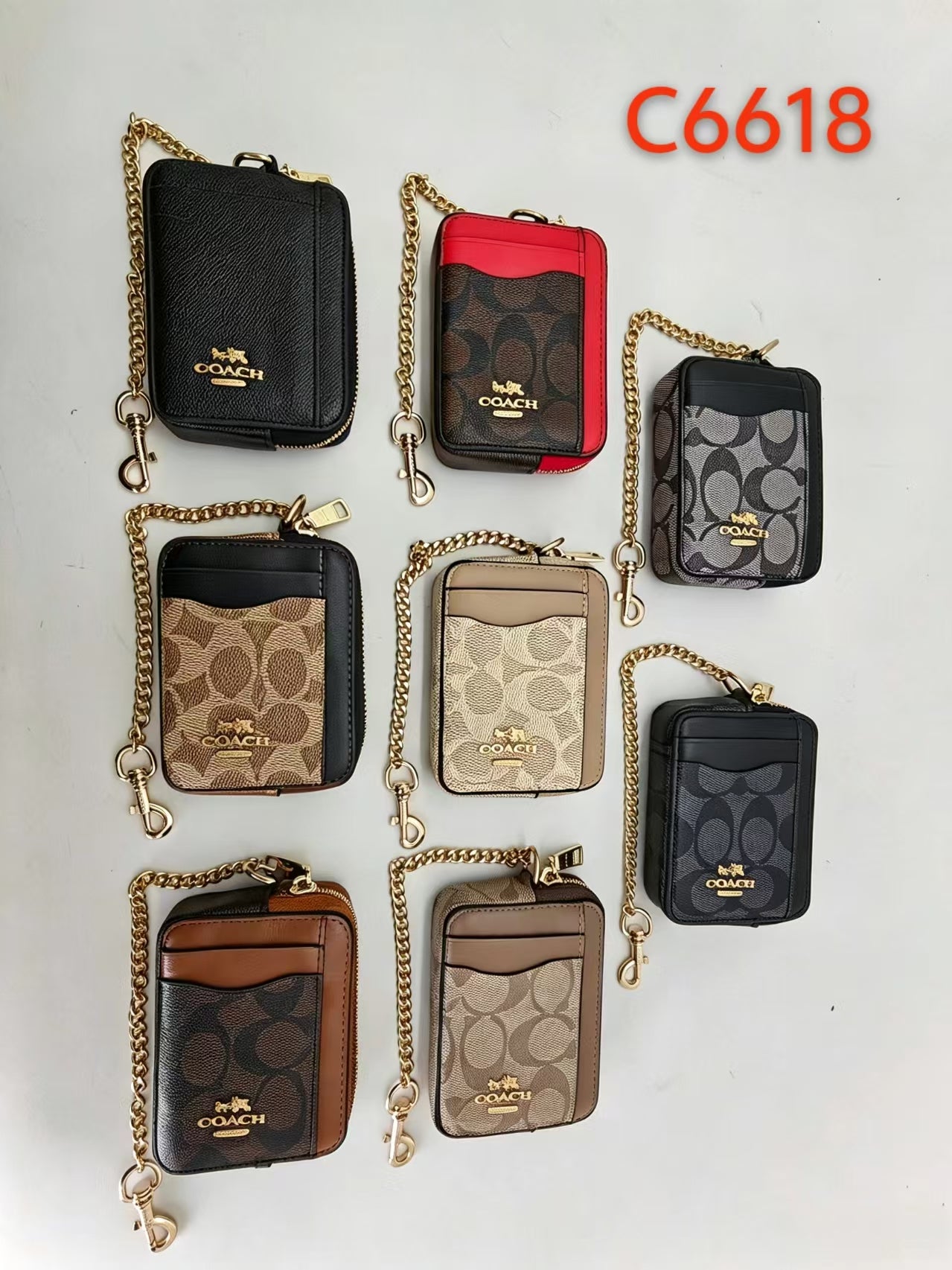 C Zip Card Case