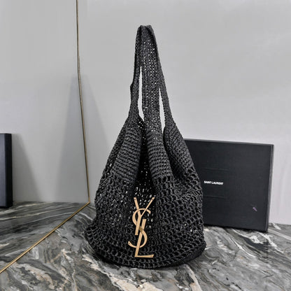 Icare Maxi Raffia Handbag