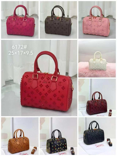 Spiked Boston Bag