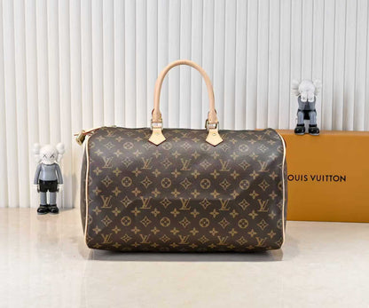Speedy Bandoulière 35 Monogram Canvas Large Handbag