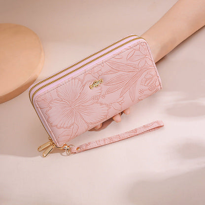 Womens Stylish Long Wallet With Large Capacity
