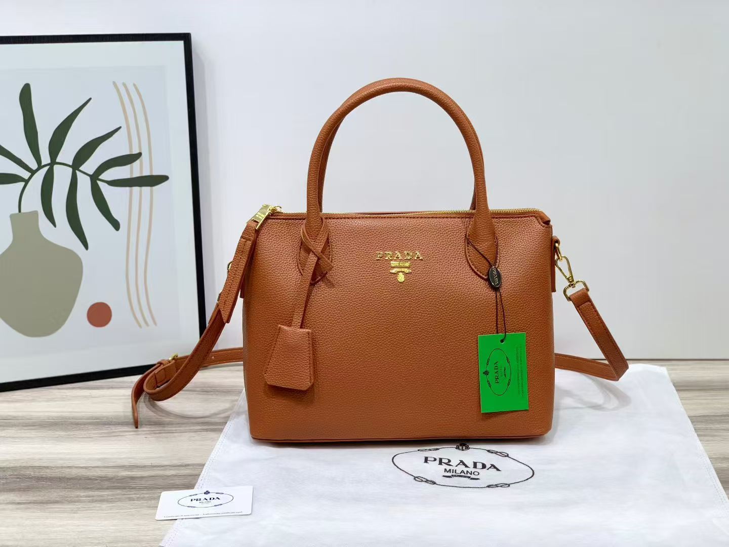 Monochrome Top Handle Bag