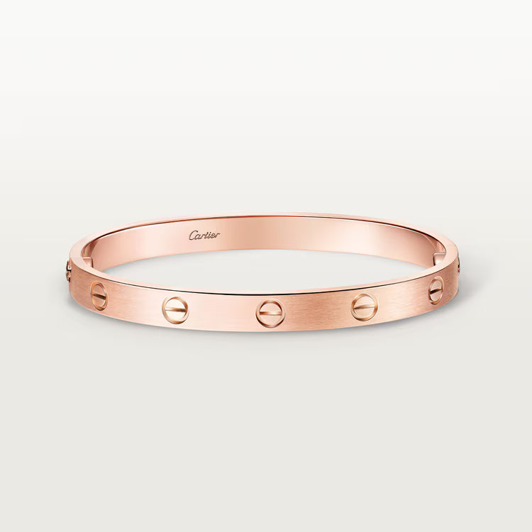 LOVE bracelet, classic model, brushed With Box