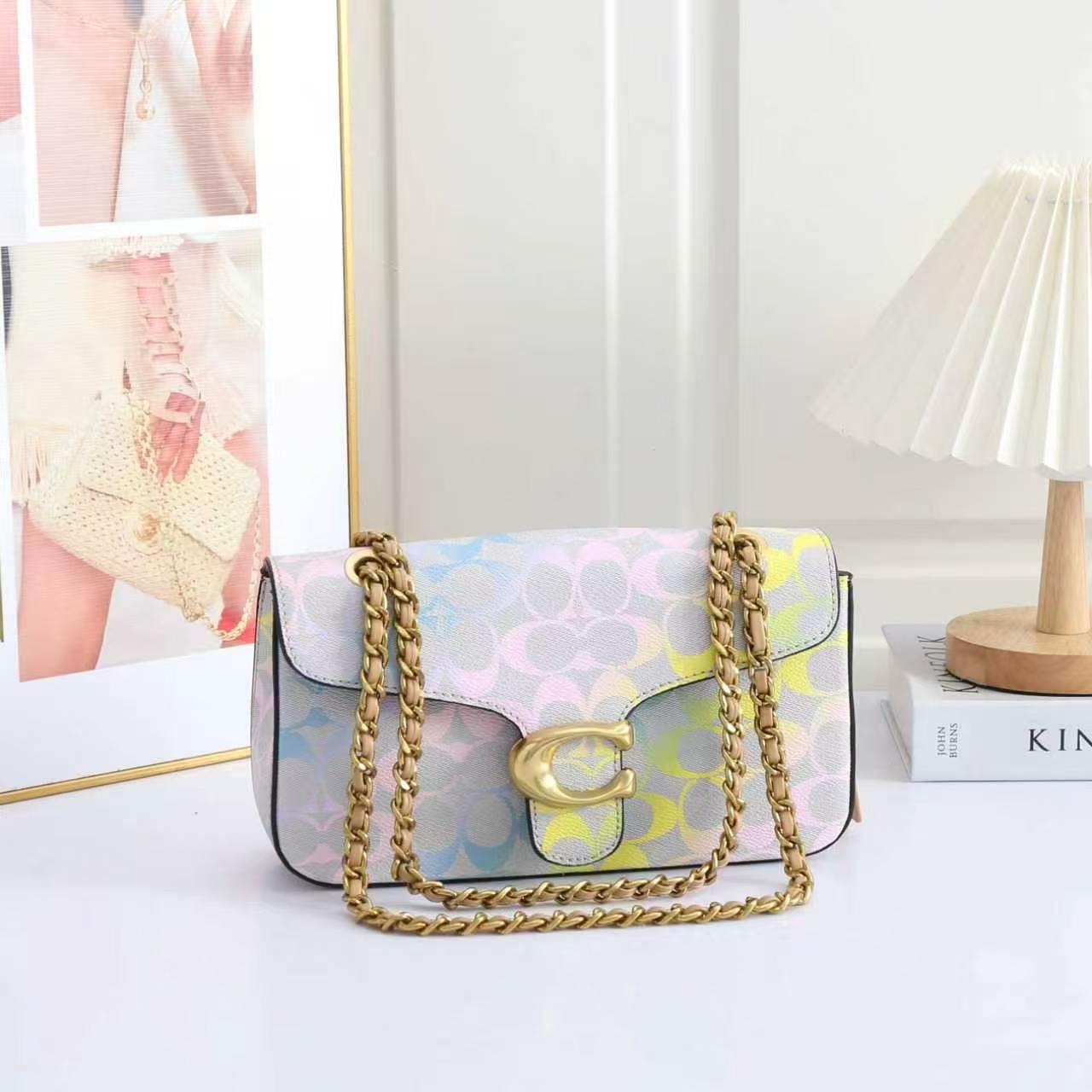 Signature Monogram Shoulder Bag