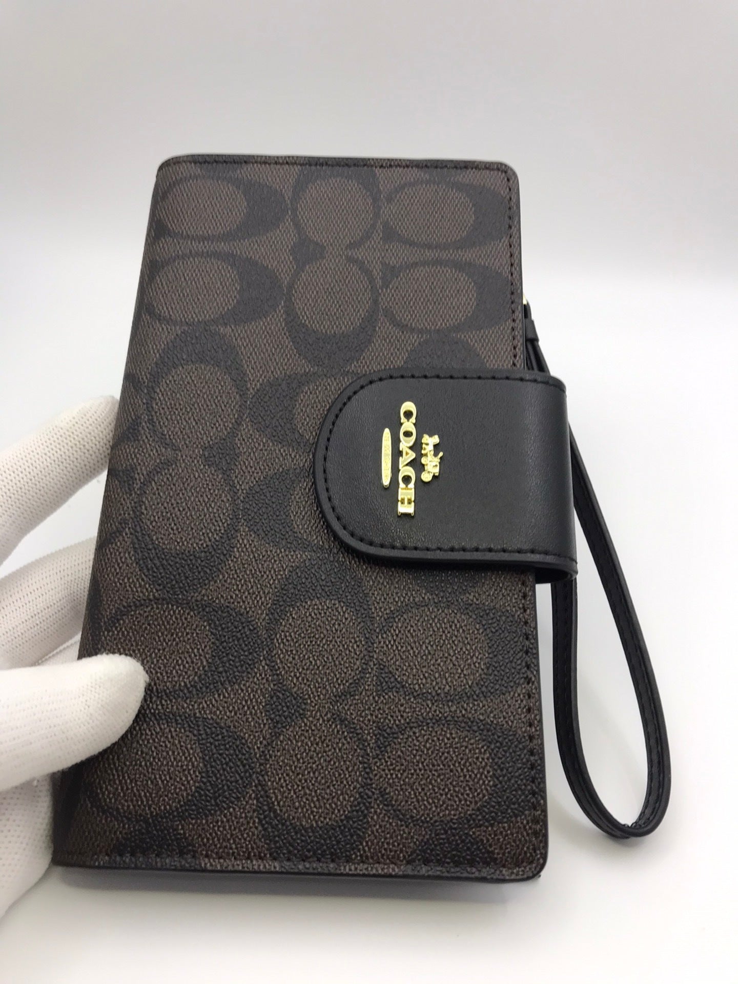 Tech Brown Phone Wallet